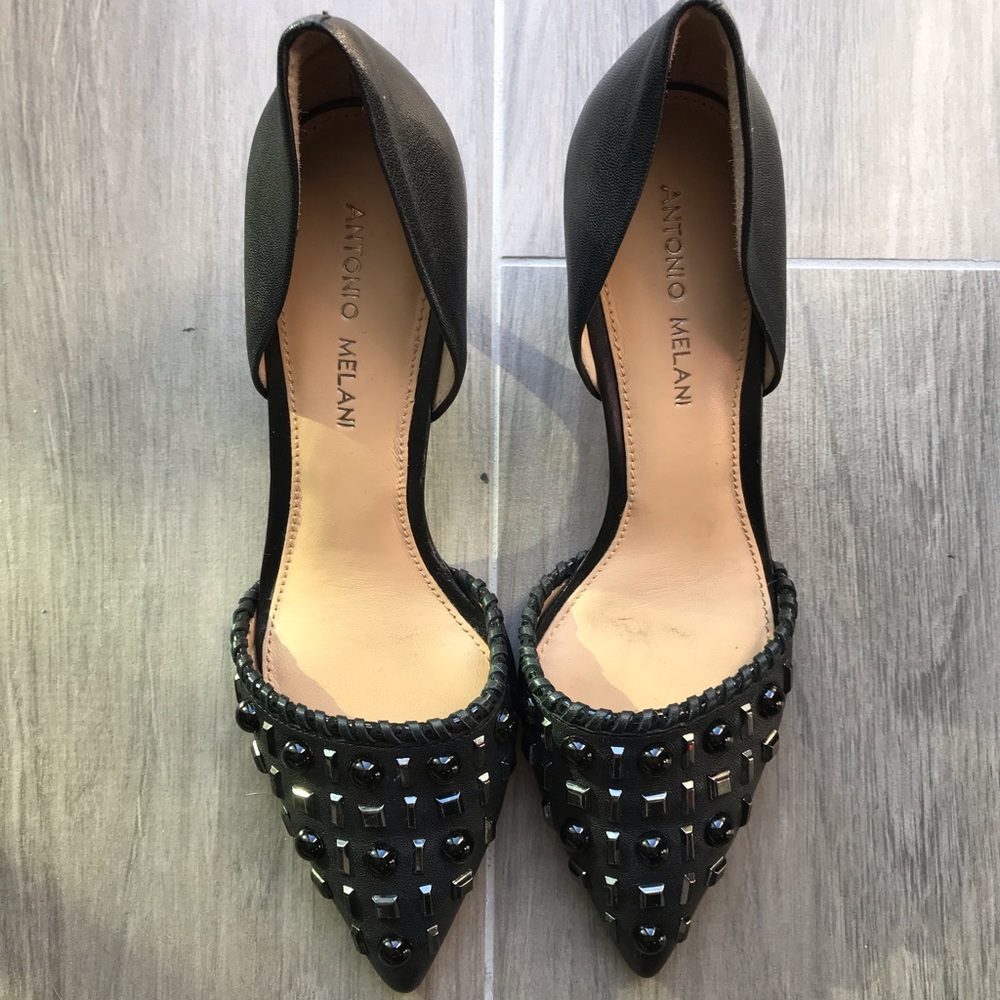 Embellished Kitten Heels